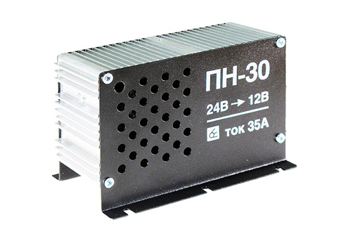 Преобразователь напряжения Вымпел ПН-30 24V-12V, 35А