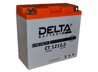 Аккумулятор 12Ач "DELTA CT1212.2" П.П. 151х71х146
