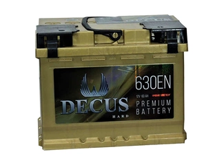 Аккумулятор 60Ач "DECUS" П.П. 242х175х190