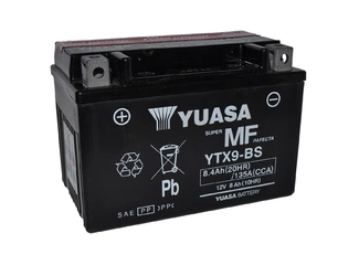 Аккумулятор 8Ач "YUASA AGM YTX9-BS" П.П. 152х87х107