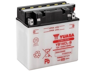 Аккумулятор 19Ач "YUASA YB16CL-B" О.П. 175х101х177