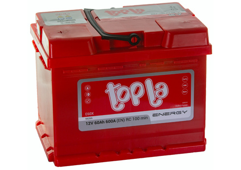 Аккумулятор 60Ач "TOPLA ENERGY" П.П. 242х175х190