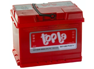 Аккумулятор 60Ач "TOPLA ENERGY" П.П. 242х175х190