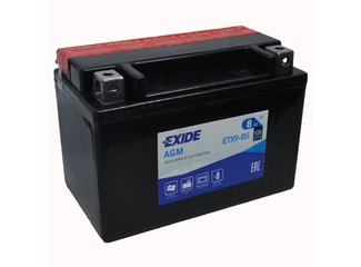 Аккумулятор 8Ач "EXIDE AGM ETX9-BS" П.П. 150х87х105