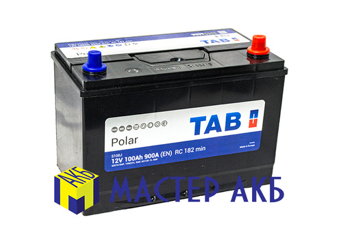 Аккумулятор 100Ач "TAB POLAR JIS" О.П. 306х173х227