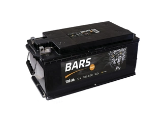 Аккумулятор 190Ач "BARS SILVER" П.П. 524х239х223 болт