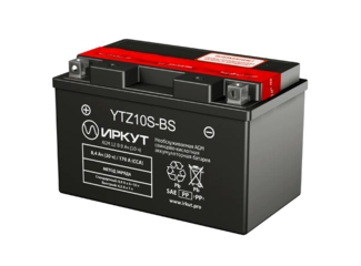 Аккумулятор 8,4Ач "ИРКУТ AGM YTZ10S-BS" П.П. 151х88х94