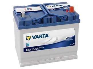 Аккумулятор 70Ач "VARTA BLUE DYNAMIC ASIA E23" О.П. 261х175х220