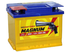 Аккумулятор 60Ач "MAGNUM" П.П. 242х175х190