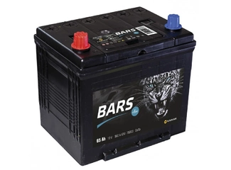 Аккумулятор 65Ач "BARS ASIA" П.П. 230х175х220