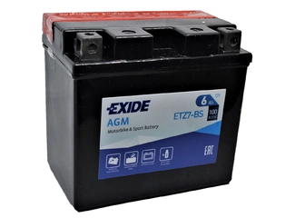 Аккумулятор 6Ач "EXIDE AGM ETZ7-BS" О.П. 113х70х105
