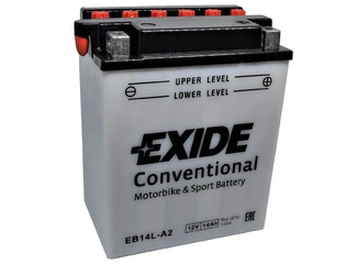Аккумулятор 14Ач "EXIDE EB14L-A2" О.П. 134х89х166