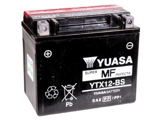 Аккумулятор 10Ач "YUASA AGM YTX12-BS" П.П. 150х87х130