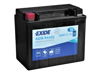 Аккумулятор 10Ач "EXIDE AGM12-10" П.П. 150х87х130