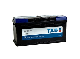 Аккумулятор 110Ач "TAB POLAR" О.П. 394х175х190