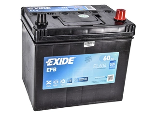 Аккумулятор 60Ач "EXIDE EFB ASIA" О.П. 232х173х220