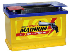 Аккумулятор 75Ач "MAGNUM" П.П. 278х175х190
