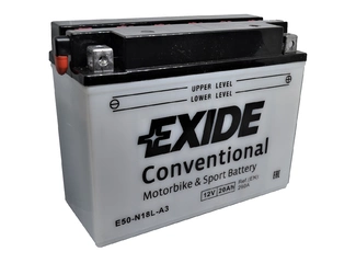 Аккумулятор 20Ач "EXIDE E50-N18L-A3" О.П. 205х90х162