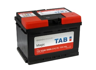 Аккумулятор 62Ач "TAB MAGIC" О.П. 242х175х175 Низкий