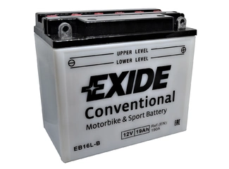 Аккумулятор 19Ач "EXIDE EB16L-B" О.П. 175х100х155
