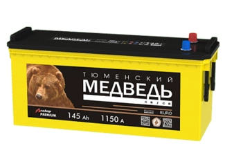 Аккумулятор 145Ач "ТЮМЕНСКИЙ МЕДВЕДЬ" П.П. 513х189х236