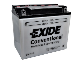 Аккумулятор 19Ач "EXIDE EB16-B" П.П. 175х100х155