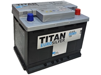 Аккумулятор 61Ач "TITAN EURO SILVER" О.П. 242х175х190