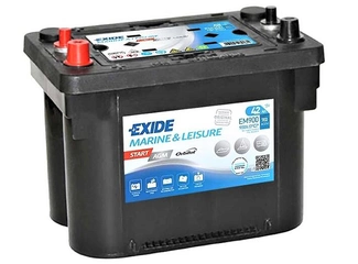 Аккумулятор 42Ач "EXIDE START AGM EM900" П.П. 230х173х206