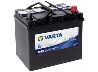 Аккумулятор 65Ач "VARTA BLUE DYNAMIC ASIA D49" О.П. 232х173х225