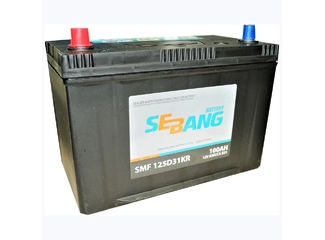 Аккумулятор 100Ач "SEBANG 125D31KR" П.П. 306х175х220