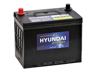 Аккумулятор 80Ач "HYUNDAI 95D26L" О.П. 261х175х220