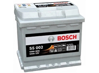 Аккумулятор 54Ач "BOSCH S5 002" О.П. 207х175х190