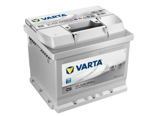 Аккумулятор 52Ач "VARTA SILVER DYNAMIC C6" О.П. 207х175х175 Низкий