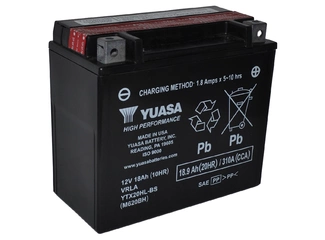Аккумулятор 18Ач "YUASA AGM YTX20HL-BS" О.П. 175х87х155