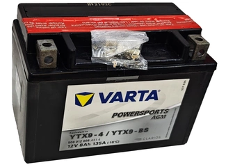 Аккумулятор 9Ач "VARTA FUNSTART AGM YTX9-BS" П.П. 152х88х106