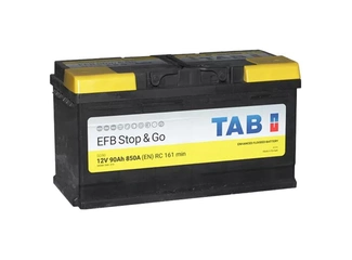 Аккумулятор 90Ач "TAB EFB" О.П. 353х175х190
