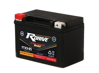 Аккумулятор 8Ач "RDrive eXtremal GOLD AGM YTX9-BS" П.П. 150х87х105