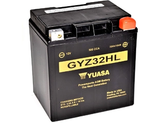 Аккумулятор 32Ач "YUASA AGM GYZ32HL" О.П. 166х126х175 залитая