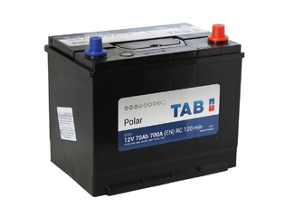 Аккумулятор 70Ач "TAB POLAR JIS" О.П. 269х173х220