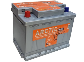 Аккумулятор 60Ач "TITAN ARCTIC EFB" П.П. 242х175х190