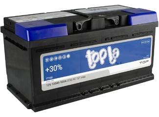 Аккумулятор 110Ач "TOPLA TOP" О.П. 394х175х190