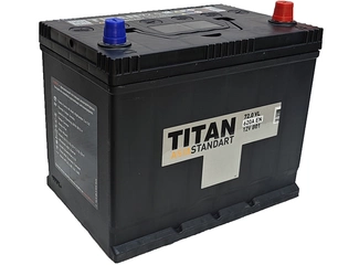 Аккумулятор 72Ач "TITAN ASIA STANDART" О.П. 261х173х220