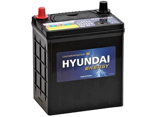 Аккумулятор 35Ач "HYUNDAI 42B19L" О.П. 187х127х219