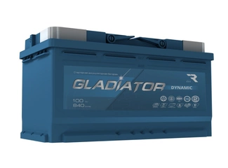 Аккумулятор 100Ач "GLADIATOR DYNAMIC" О.П. 353х175х190