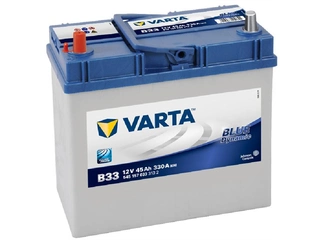 Аккумулятор 45Ач "VARTA BLUE DYNAMIC ASIA B33" П.П. 238х129х227
