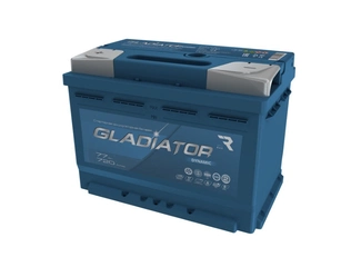 Аккумулятор 77Ач "GLADIATOR DYNAMIC" П.П. 278х175х190