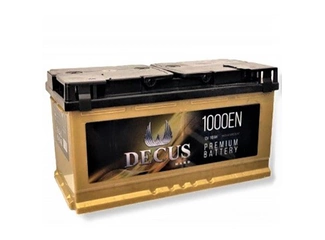 Аккумулятор 110Ач "DECUS" П.П. 353х175х190