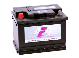 Аккумулятор 60Ач "AFA PLUS" П.П. 242х175х190