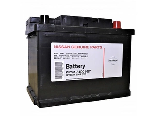 Аккумулятор 60Ач "NISSAN KE241-61D01NY" О.П. 242х175х190