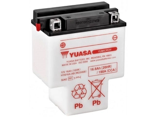 Аккумулятор 16Ач "YUASA HYB16A-AB" П.П. 151х91х180 без электролита